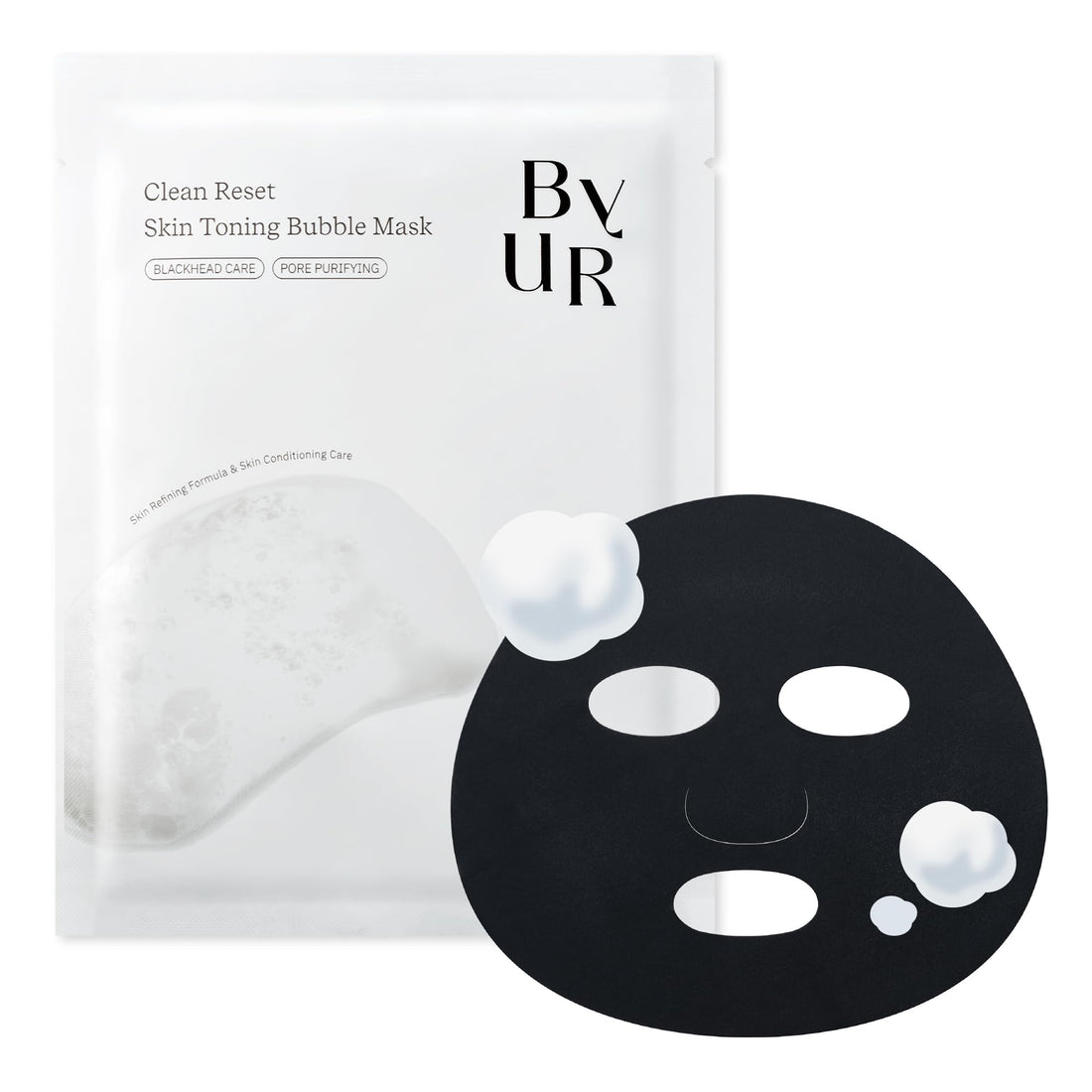 ByUR Skin Toning Bubble Mask for Pore Care and Gentle Exfoliation