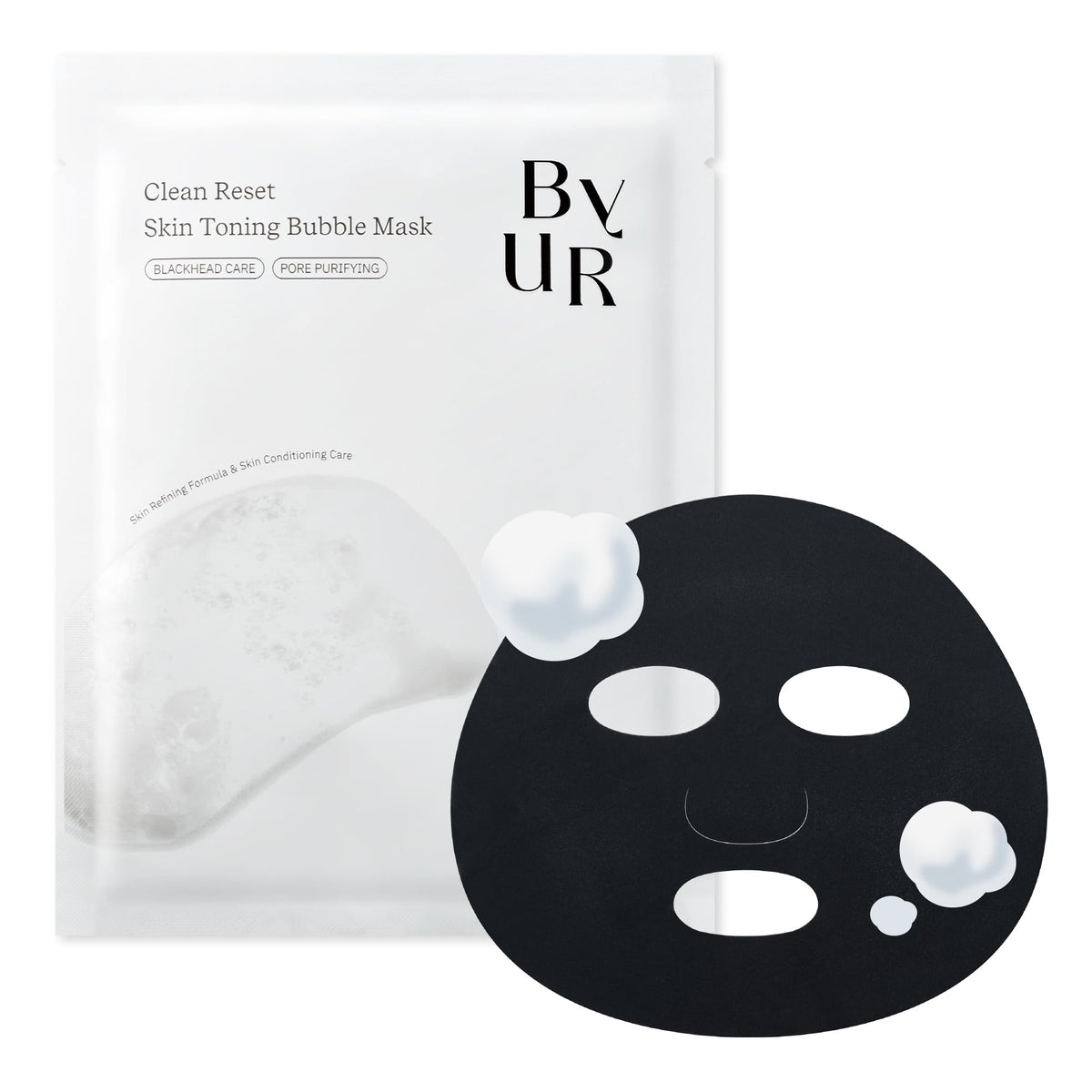ByUR Skin Toning Bubble Mask for Pore Care and Gentle Exfoliation