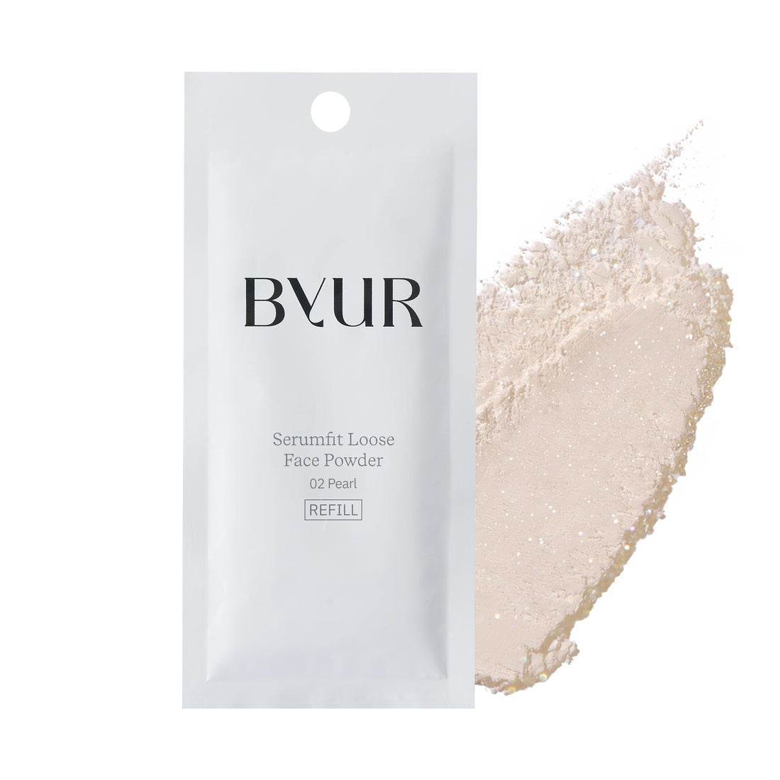 ByUR Face Powder Moisturizing Loose Powder for Pore Coverage 02 Pearl