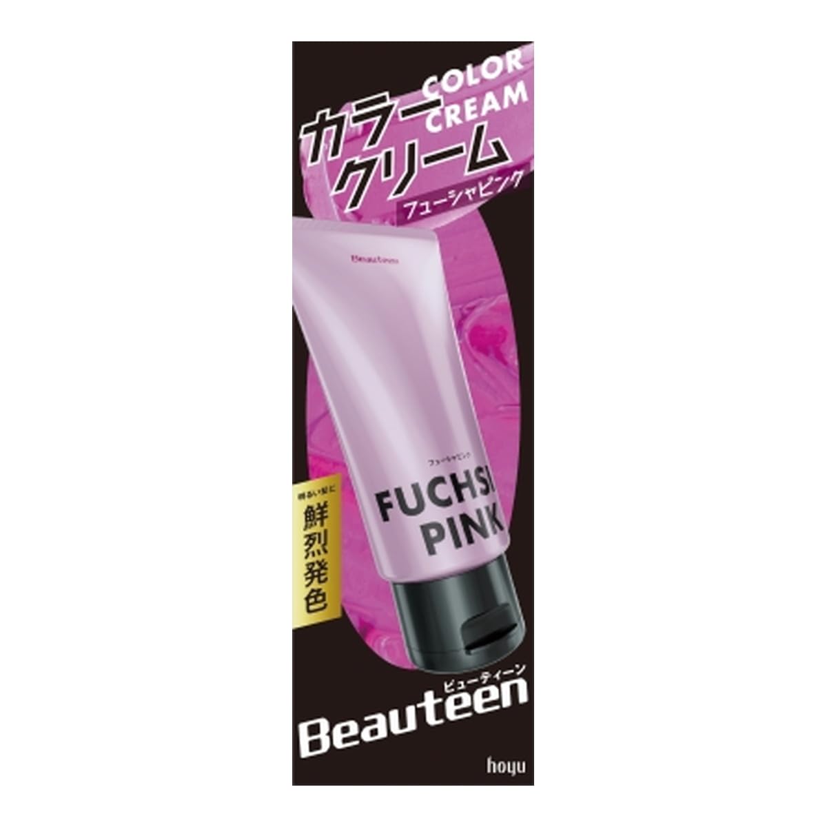 Beauteen Color Cream Fuchsia Pink Hair Treatment 140g