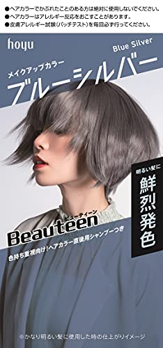Beauteen Makeup Color Hair Color, Blue Silver 1 Piece