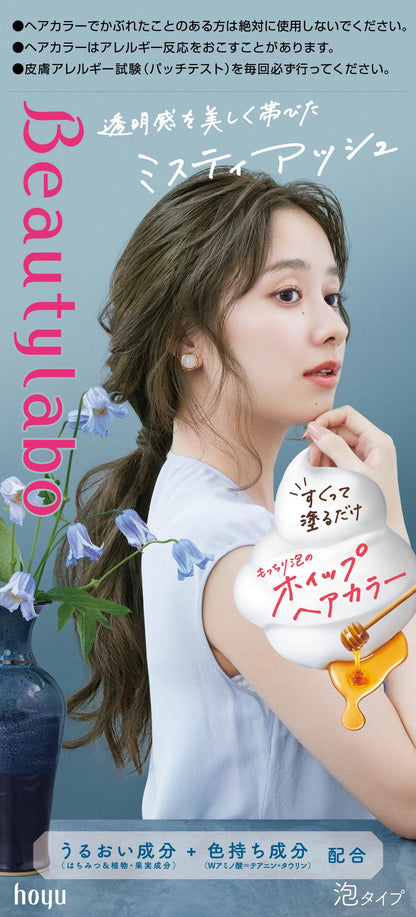 Beautylabo Whipped Hair Color Misty Ash 40g + 80mL + 5mL