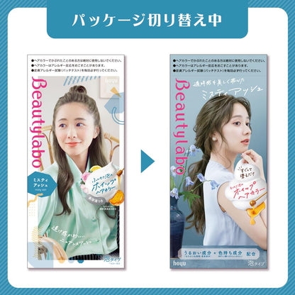 Beautylabo Whipped Hair Color Misty Ash 40g + 80mL + 5mL