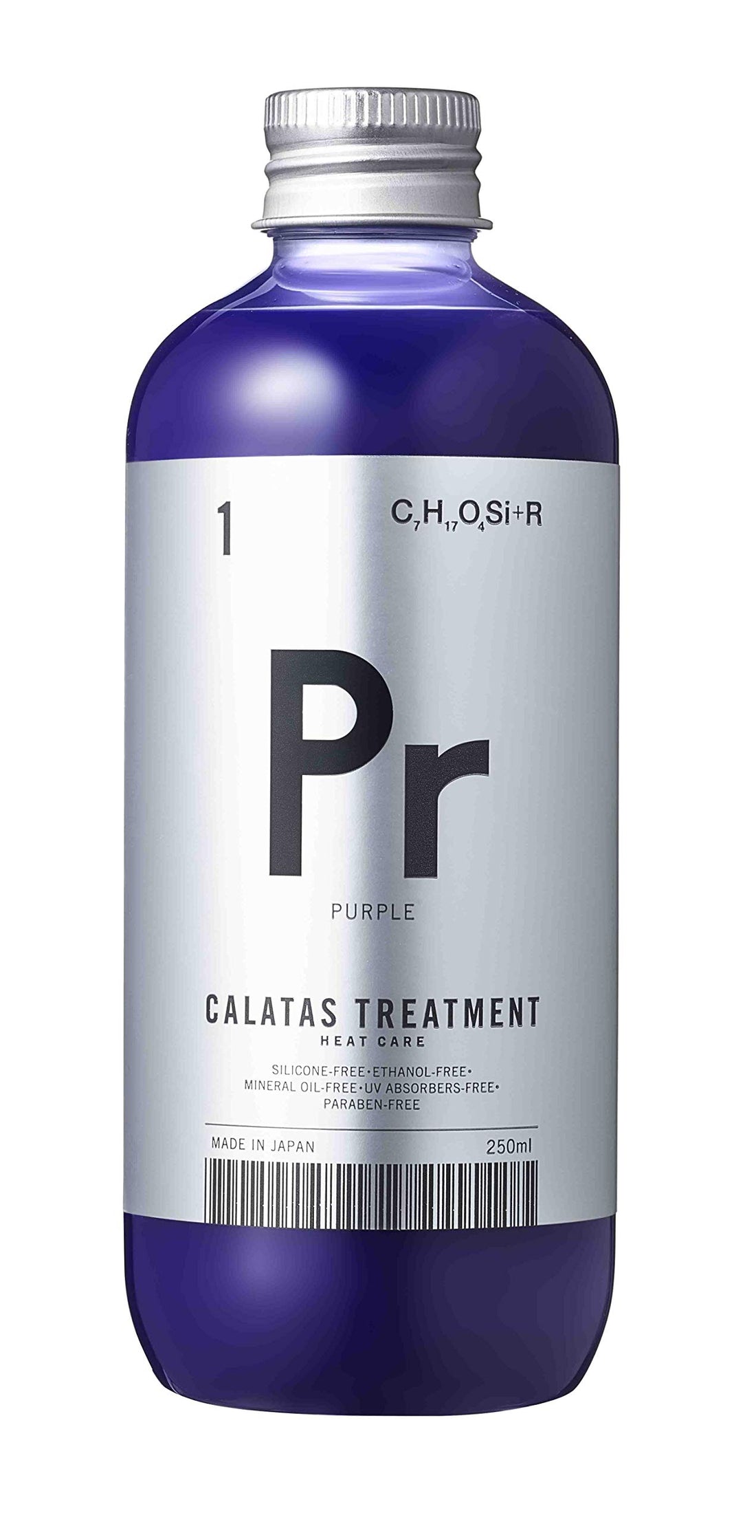 CALATAS Heat Care Treatment Purple 250ml for Japanese Hair Care