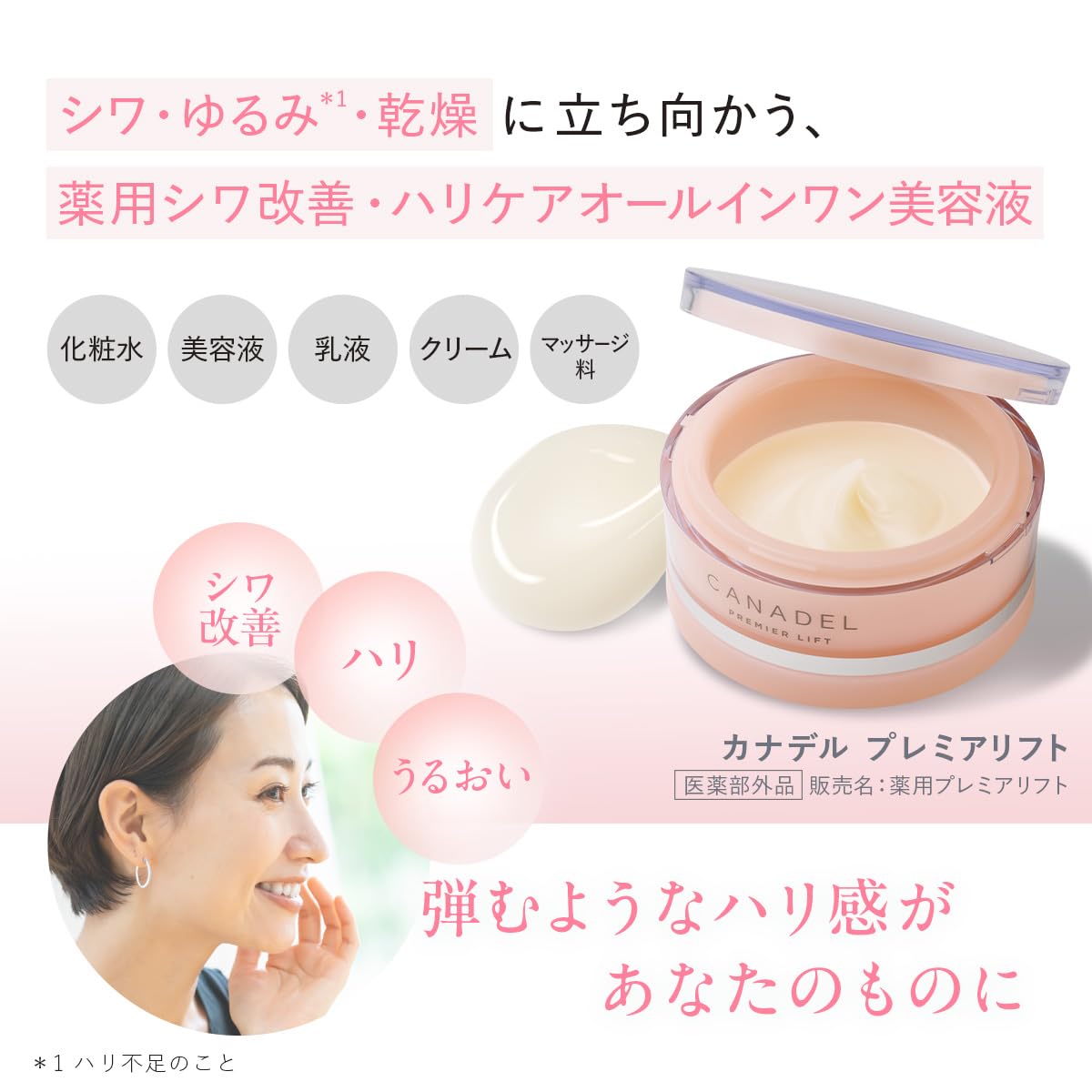 CANADEL Premier Lift All-in-One Gel 58g for Firming and Hydration