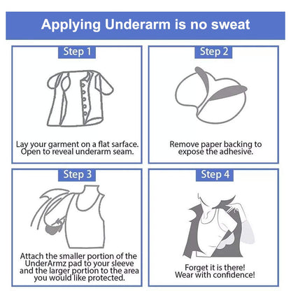 CANAGROW Unisex Sweat Pads 100 Count for Comfortable Wear