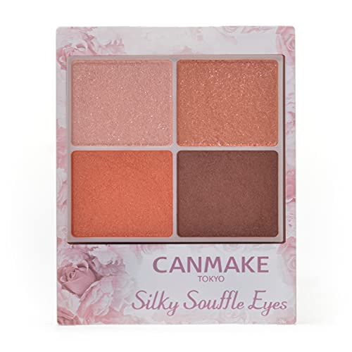 CANMAKE Silky Suede Eyeshadow 07 Nectarine Orange 1 Piece