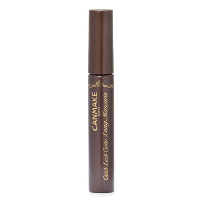 Canmake Quick Lash Curler Long Mascara 02 Brown 6.5 grams (x 1)