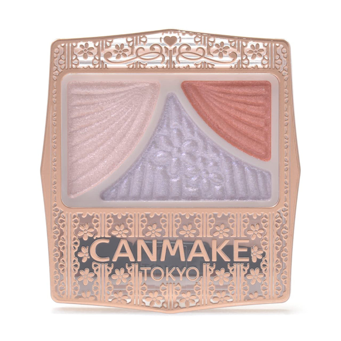 Canmake Juicy Pure Eyes 16 Silhouette Sunrise 1.2g Shine Transparency Pearl Glitter Wet Shine Orange