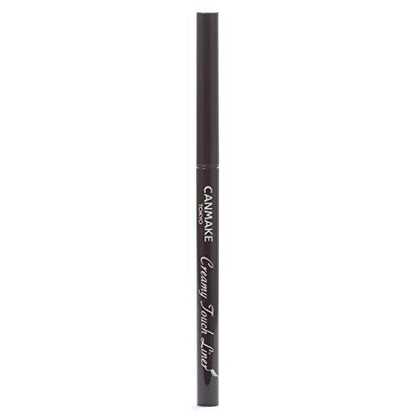 Canmake Creamy Touch Liner Gel Dark Brown 0.10g for Precise Application