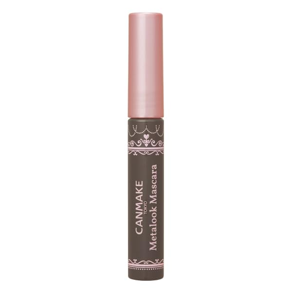 CANMAKE Metal Look Mascara 03 Sweet Black for Volume and Curl
