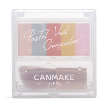 CANMAKE Pastel Veil Concealer 01 Light Beige 1.85g Powder Concealer Color Control Moisturizing