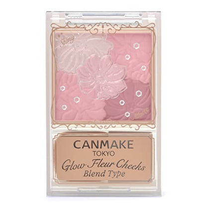 CANMAKE Glow Fleur Cheeks B02 Rose Ballerina Highlight 1 Piece