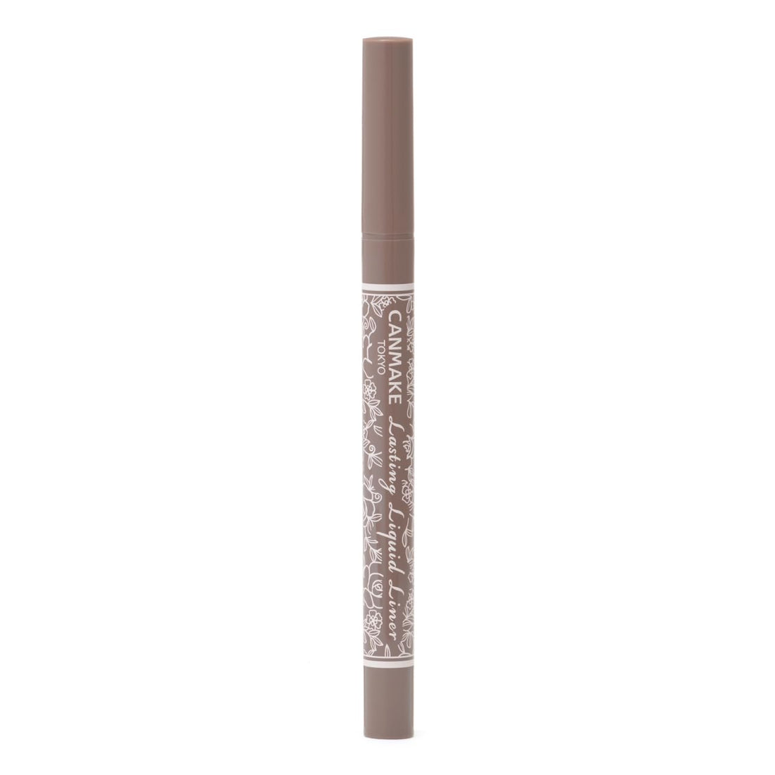 CANMAKE Lasting Liquid Liner 09 Taupe Gray 0.5ml Liquid Eyeliner Ultra-Fine Brush Quick Dry Wash Off
