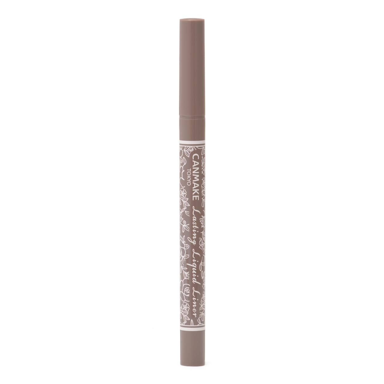 CANMAKE Lasting Liquid Liner 09 Taupe Gray 0.5ml Liquid Eyeliner Ultra-Fine Brush Quick Dry Wash Off