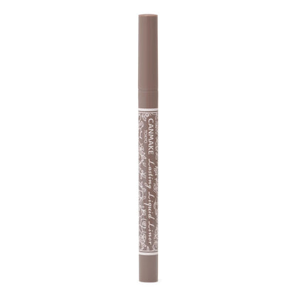 CANMAKE Lasting Liquid Liner 09 Taupe Gray 0.5ml Liquid Eyeliner Ultra-Fine Brush Quick Dry Wash Off