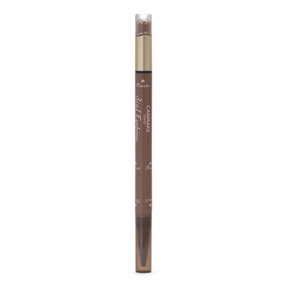 CANMAKE 3in1 Eyebrow Pencil Powder with Brush in Ash Brown