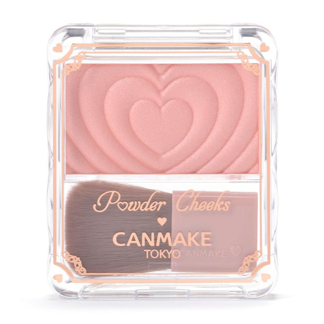 CANMAKE Powder Cheeks P03 Cheerful Peach Blush 1.8g