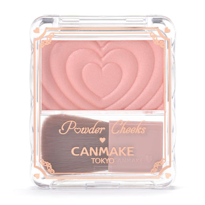 CANMAKE Powder Cheeks P03 Cheerful Peach Blush 1.8g