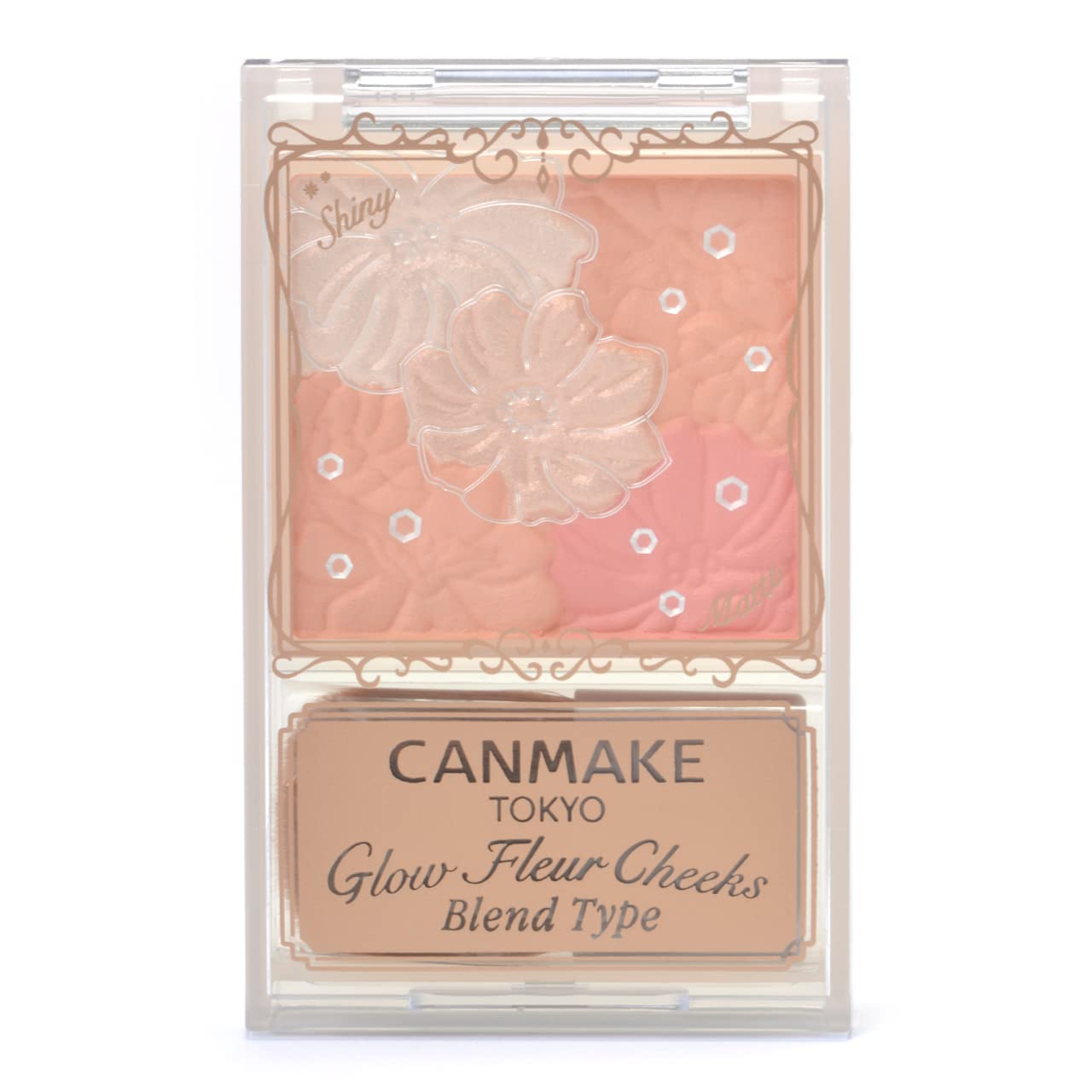 CANMAKE Glow Fleur Cheeks Cotton Coral Cheek Gloss Highlight 1 Piece