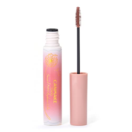 Canmake Mini Eyebrow Color Shiawase Pink with Ultra-Fine Brush