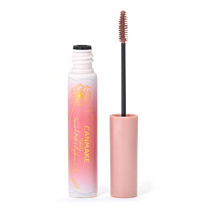 Canmake Mini Eyebrow Color Shiawase Pink with Ultra-Fine Brush