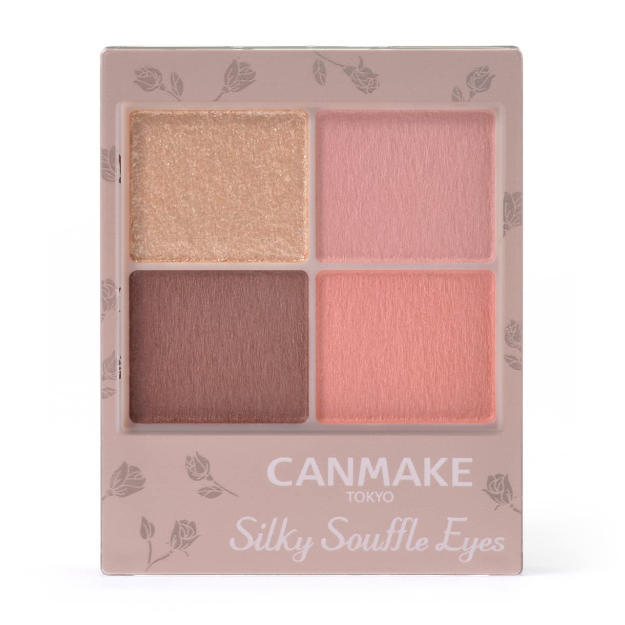 CANMAKE Silky Shuffle Eyes Matte Eyeshadow Palette M04 Cupid Petal