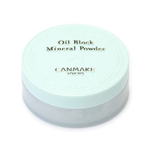 CANMAKE Oil Block Mineral Powder C01 Fluffy Mint Loose Powder 1 Piece