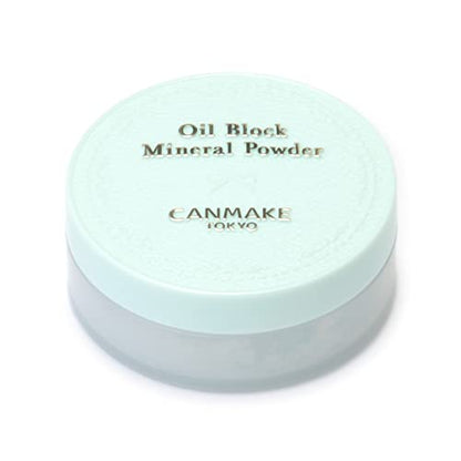 CANMAKE Oil Block Mineral Powder C01 Fluffy Mint Loose Powder 1 Piece