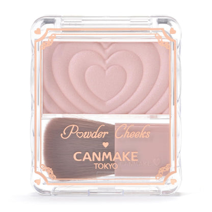 Canmake Poudre Blush P04 Clever Beige 1.8g Blush Transparence Éclat Beige Highlighter