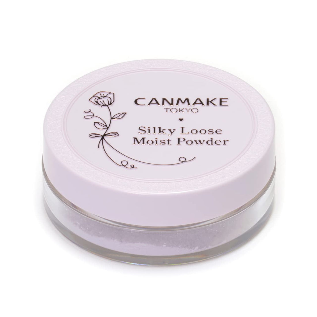CANMAKE Silky Loose Moist Powder 02 Sheer Lavender 6g Lightweight Finish