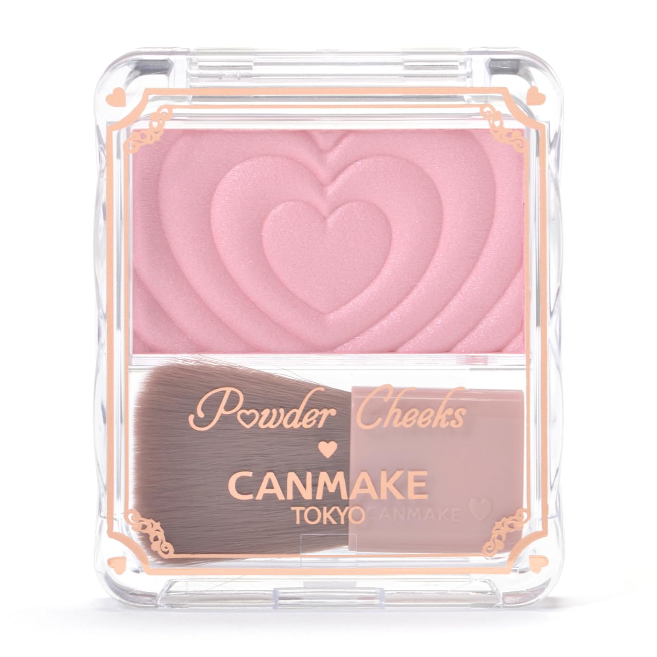CANMAKE Powder Cheeks Little Shy Pink Blush 1.8g for Natural Glow