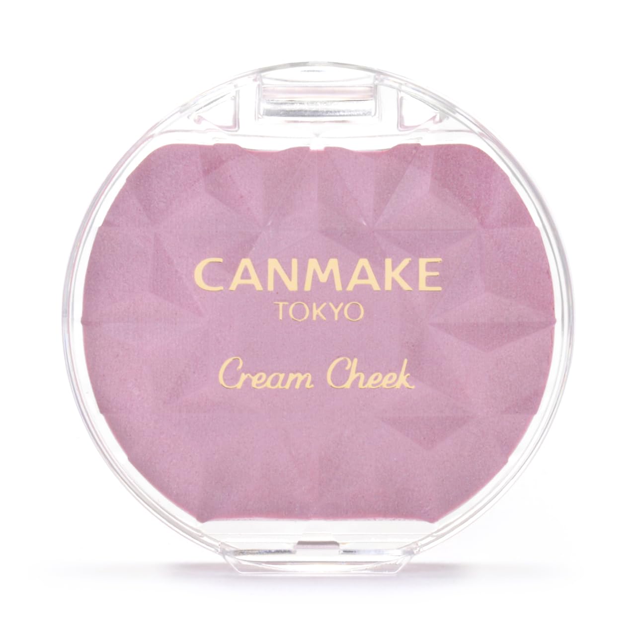 CANMAKE Cream Cheek Pale Lilac 4g Glossy Blush with Iridescent Pearl