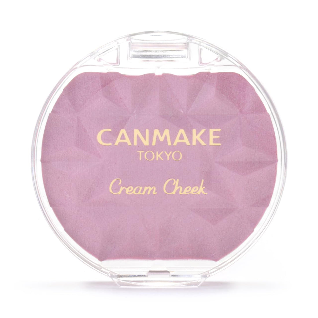 CANMAKE Cream Cheek Pale Lilac 4g Glossy Blush with Iridescent Pearl