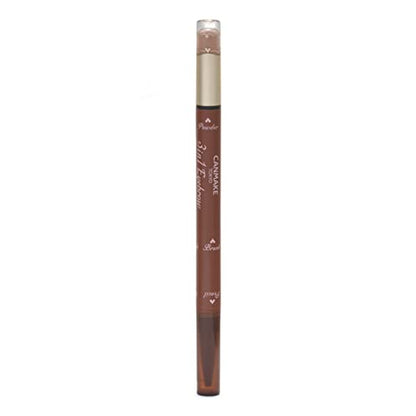 CANMAKE Crayon à Sourcils 3 en 1 Brun Chaud