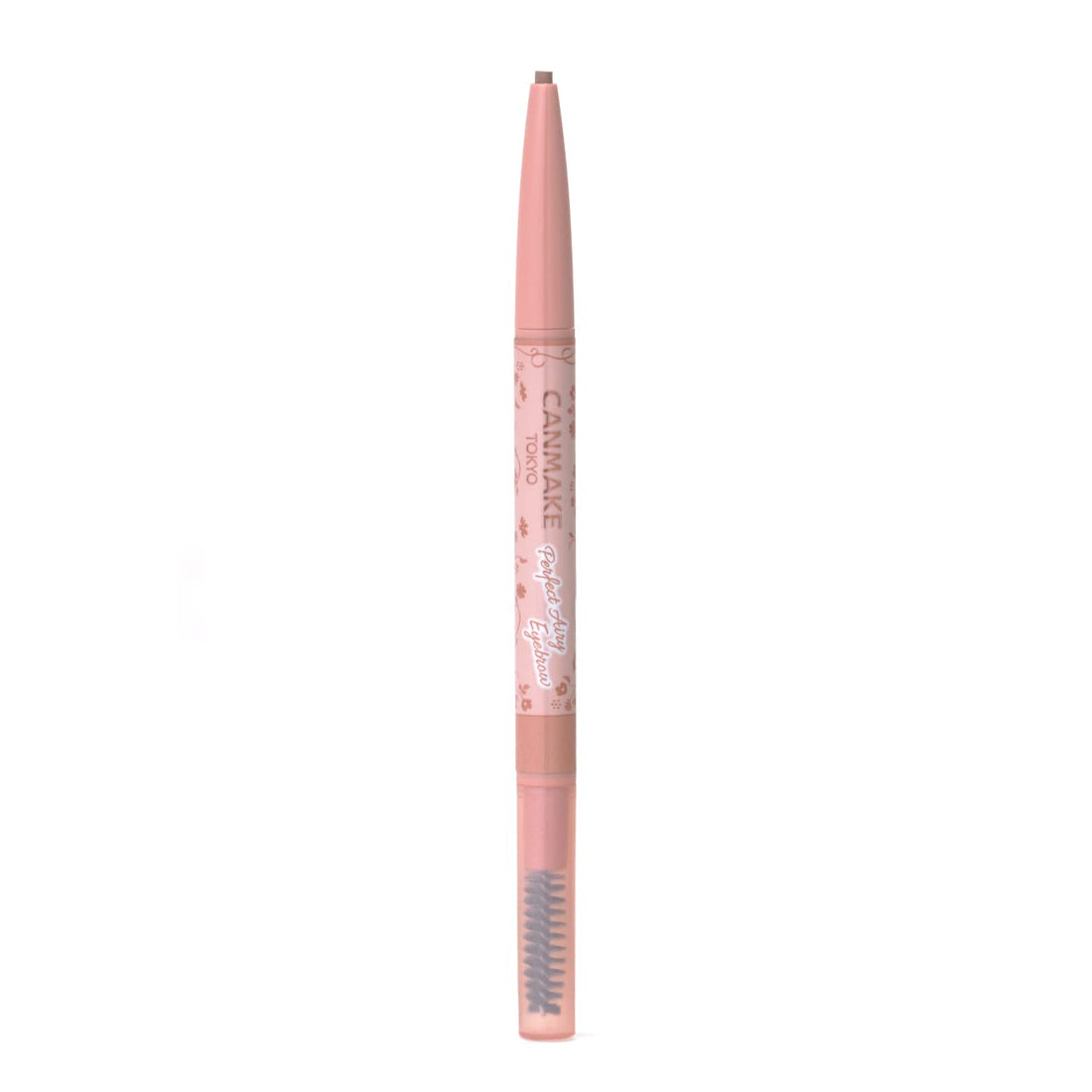 CANMAKE Perfect Airy Eyebrow Pencil 04 Milk Tea Brown with Brush