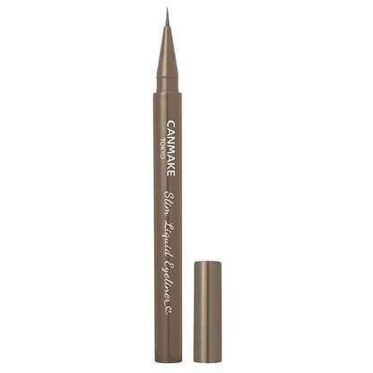 CANMAKE Slim Liquid Eyeliner 03 Chaba Greybeige Waterproof Eyeliner