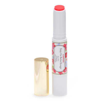 CANMAKE Stay-On Balm Rouge T03 Ruby Carnation 2.5g Long-Lasting Lip Tint