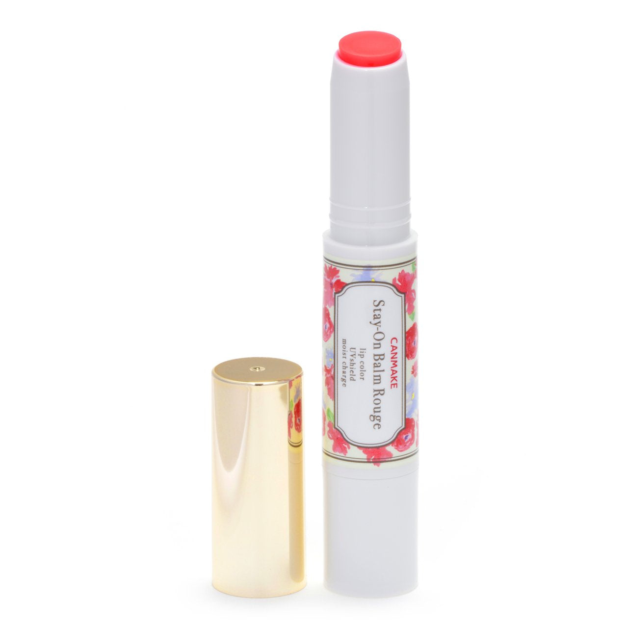 CANMAKE Stay-On Balm Rouge T03 Ruby Carnation 2.5g Long-Lasting Lip Tint