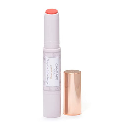 CANMAKE Stay-On Balm Rouge 02 Smiley Gerbera 2.7g Hydrating Lipstick