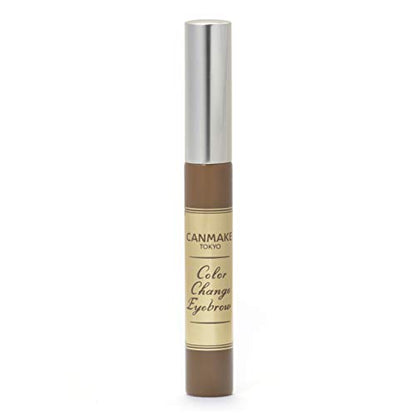 CANMAKE Color Change Eyebrow Natural Brown 4.9g Eyebrow Mascara