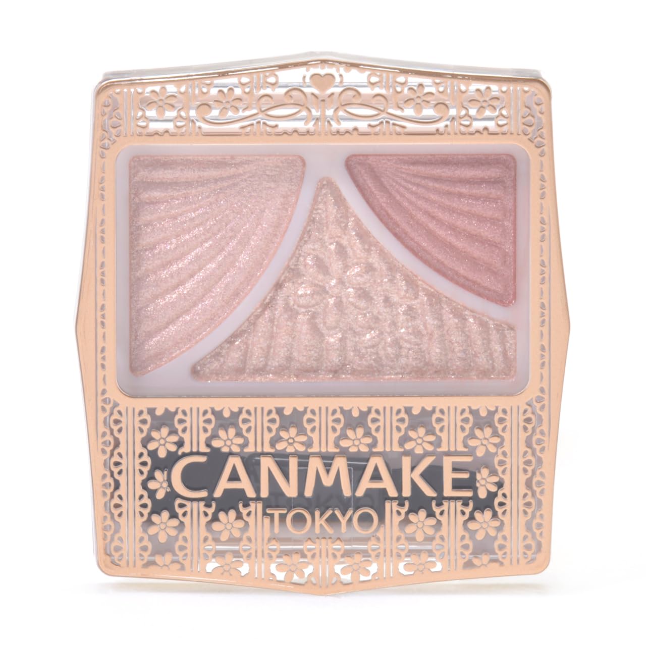 CANMAKE Juicy Pure Eyes Eyeshadow 12 Chai Tea Rose 1.4 grams