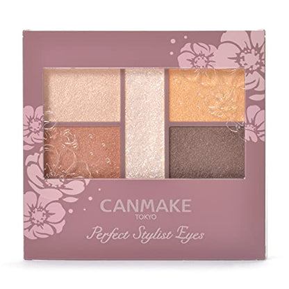 CANMAKE Perfect Stylist Eyes Mimosa Orange 5-Color Eyeshadow Palette