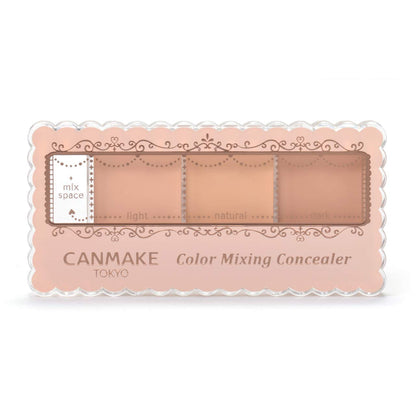 Canmake Color Mixing Concealer 01 Light Beige 3.9g for Flawless Coverage