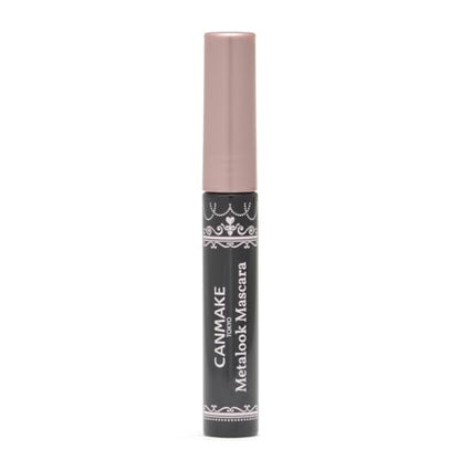 CANMAKE Metal Look Mascara 01 Black 4.0g Metallic Finish Mascara