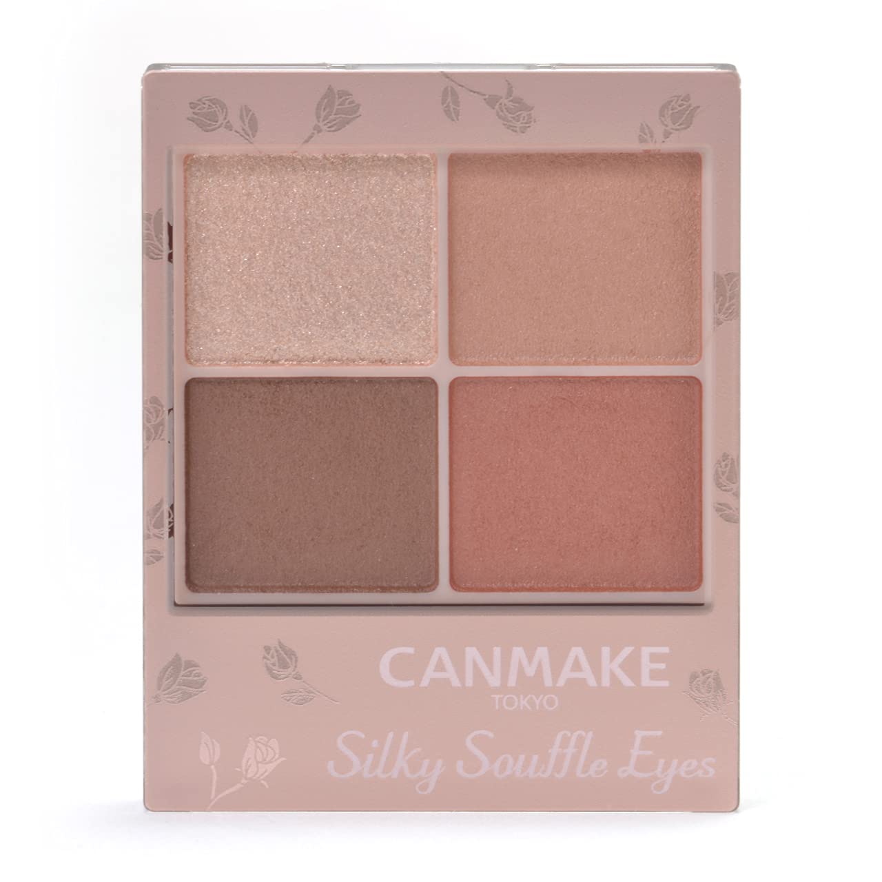 CANMAKE Silky Sufure Eyes Matte Eyeshadow M02 Chive Brick 4 Colors