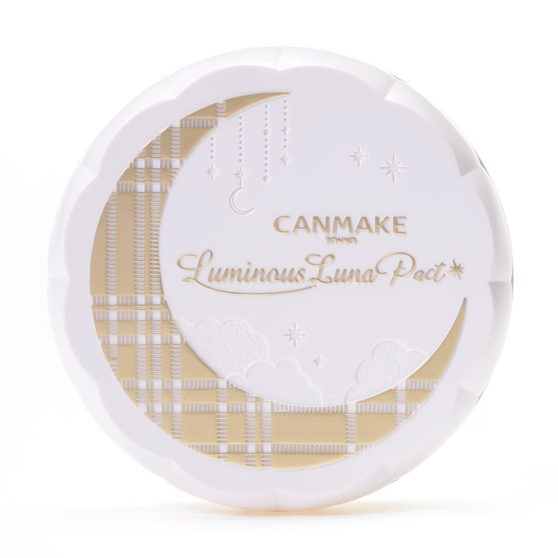 CANMAKE Luminous Luna Pact G01 Light Beige 9g Cream Pact for Radiant Skin