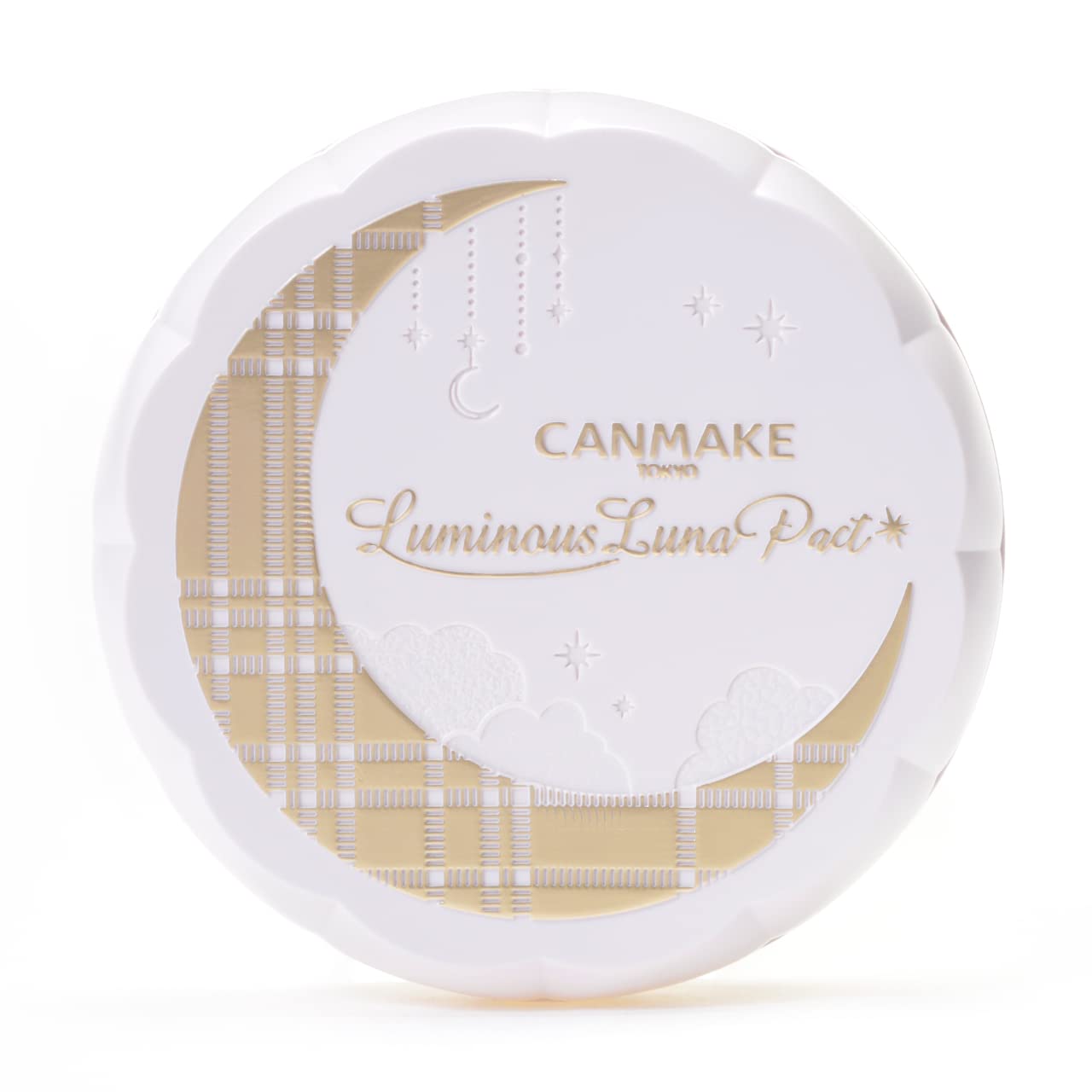 CANMAKE Luminous Luna Pact G01 Light Beige 9g Cream Pact for Radiant Skin
