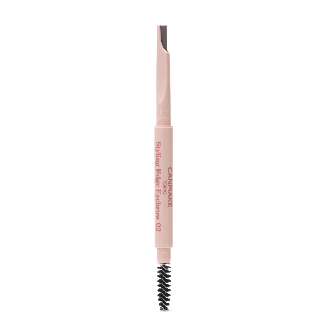 Canmake Eyebrow Pencil with Brush 02 Ash Brown Thin Core