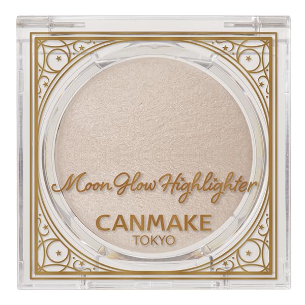 CANMAKE Moon Glow Highlighter 3.7g Baked Formula for Elegant Shine